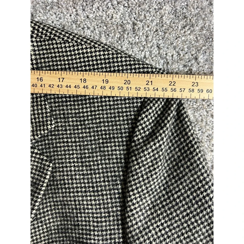 Vtg Brooks Brothers Mens 100% Camelhair Houndstooth Blazer USA Gorp *Read